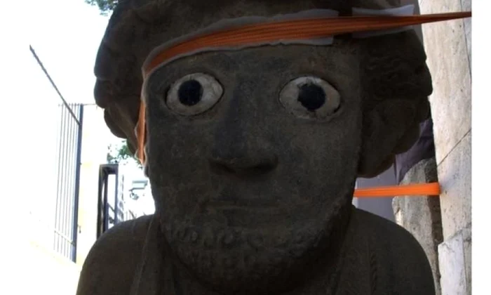 O statuie gigantică, veche de mii de ani, a fost descoperită într o antică cetate mediteraneană jpeg