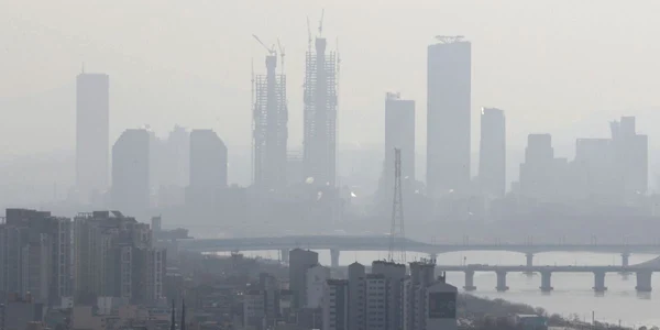 Poluare atmosferica Seul FOTO EPA-EFE