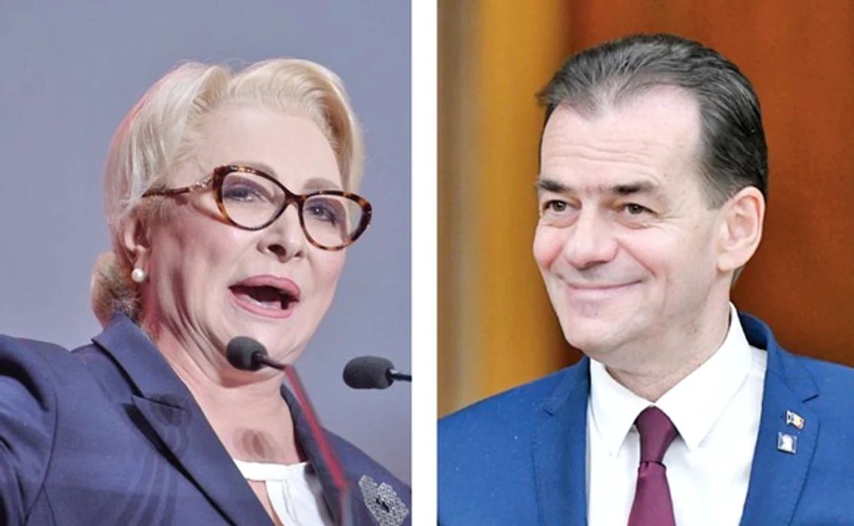 Viorica Dăncilă a încurcat numele lui Ludovic Orban, cu cel al lui Viktor Orban