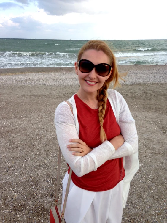 Alina Sorescu în mini vacanţa din Bulgaria