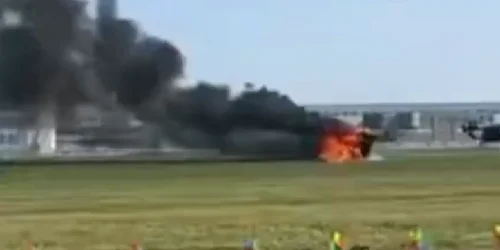 o masina zburatoare a luat foc in china foto captura video png