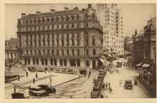 București. Calea Victoriei și Palatul Telefoanelor, în perioada interbelică (© iMAGO Romaniae)