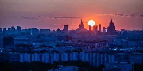 Moscova la apus foto de Алексей Васильев via Pexels