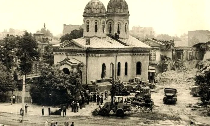 Cum a fost distrusă Biserica Sfânta Vineri din Capitală jpeg