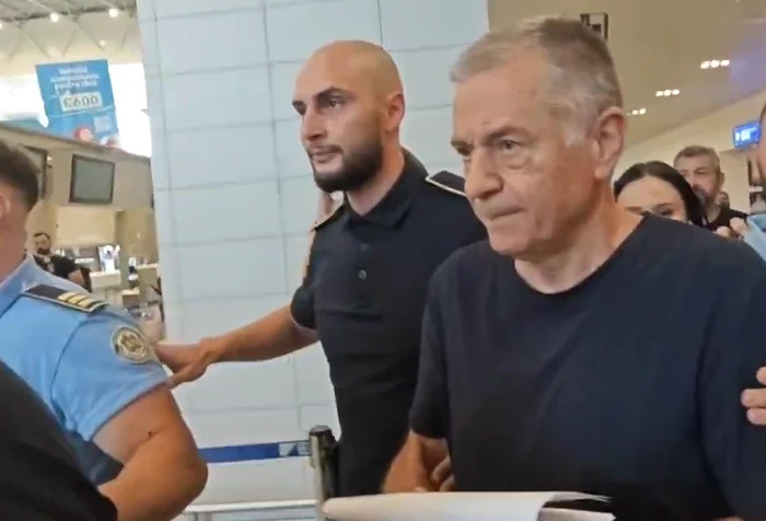 Ionuș Costea, cumnatul lui Mircea Geoană a fost eliberat FOTO: Captură video