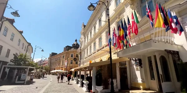 Orașul cu parfum medieval din România printre cele mai frumoase din Europa Sibiu Captură video Tourist Channel jpg