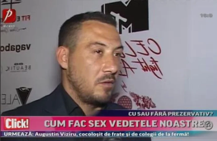 Ştefan Stan a riscat în timpul primul act sexual şi nu a folosit prezervativ