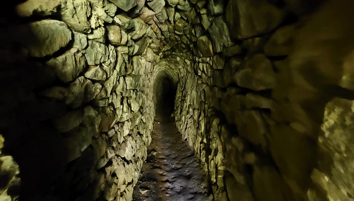 Mina de aur de pe Treptele Romane / Foto: Daniel Guță adevărul.