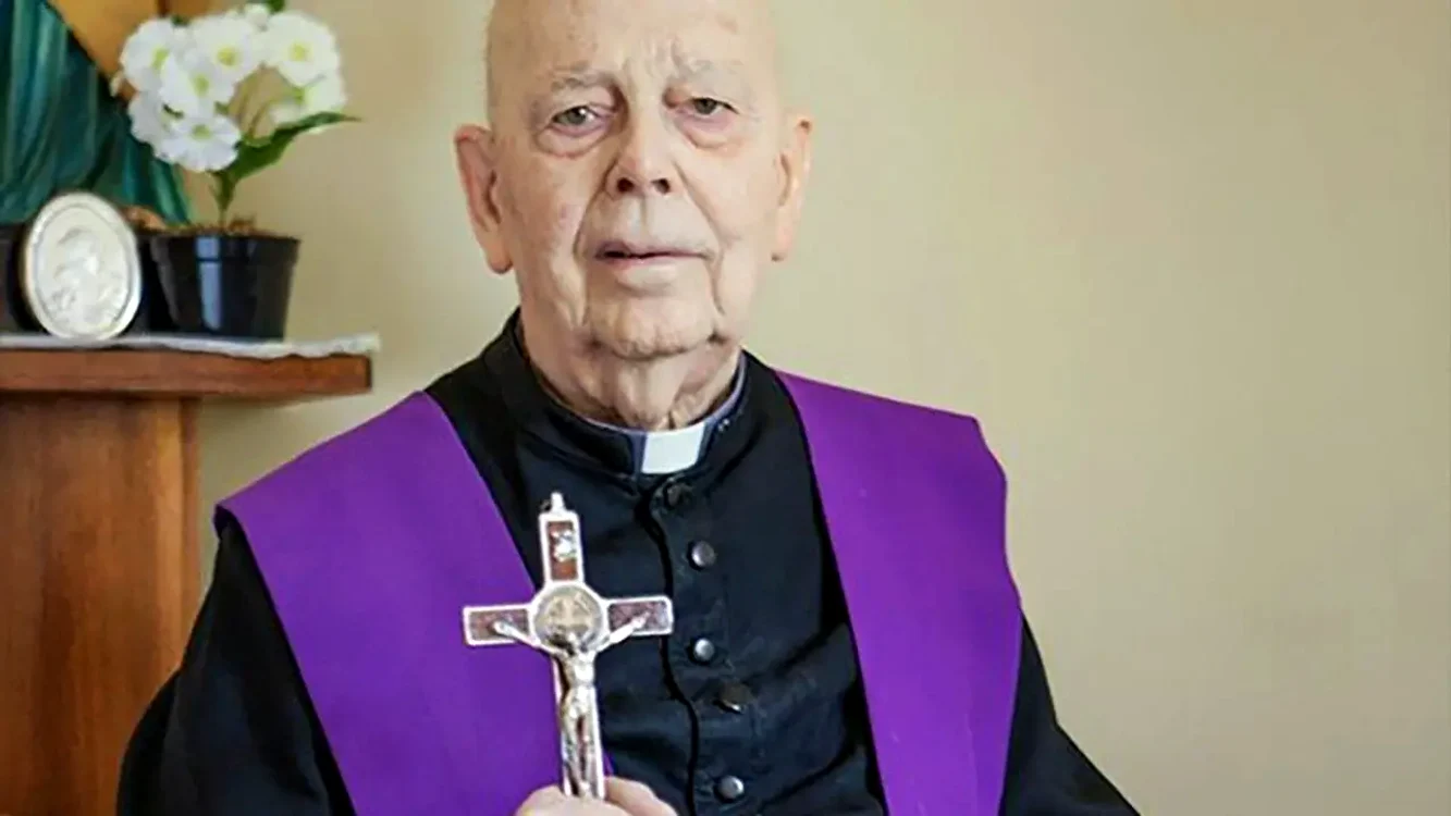 Gabriele Amorth, exorcistul șef al Vaticanului / foto: captura video