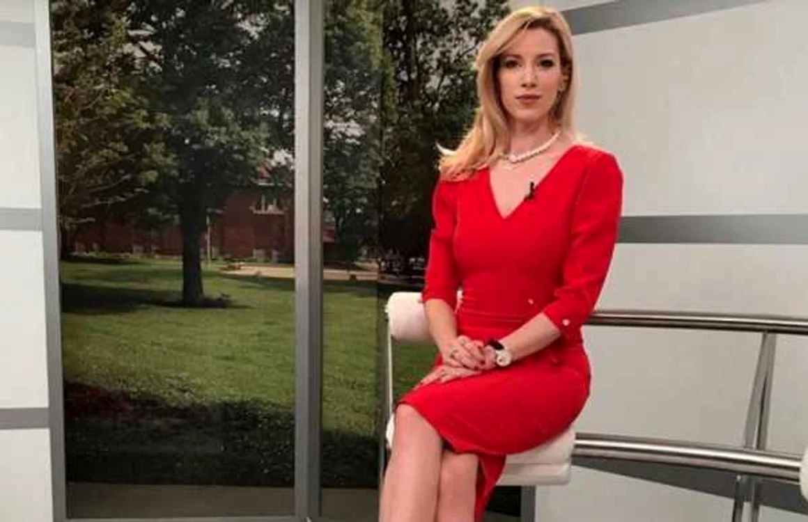 Sonia Argint Ionescu este prezentatoare la TVR 1. (Foto: Facebook)