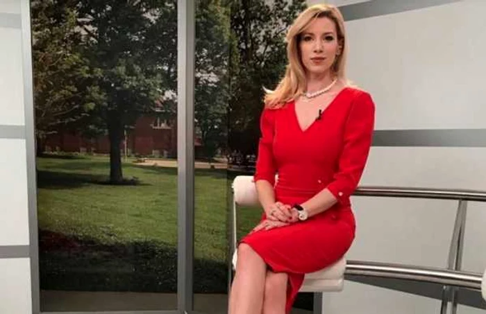Sonia Argint Ionescu este prezentatoare la TVR 1. (Foto: Facebook)