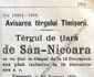 Din ziarele bănăţene înainte de 1900 FOTO Arhivele Naţionale Timiş