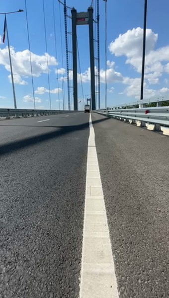 Șoferii vinovați pentru denivelările la podul peste Dunăre, sancționați. Grindeanu: „I-am  amendat pe toți!” VIDEO