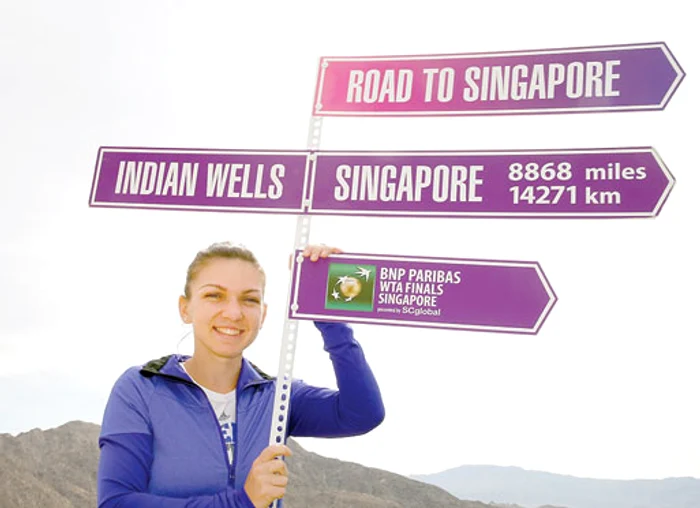 Halep deschide drumul spre Singapore