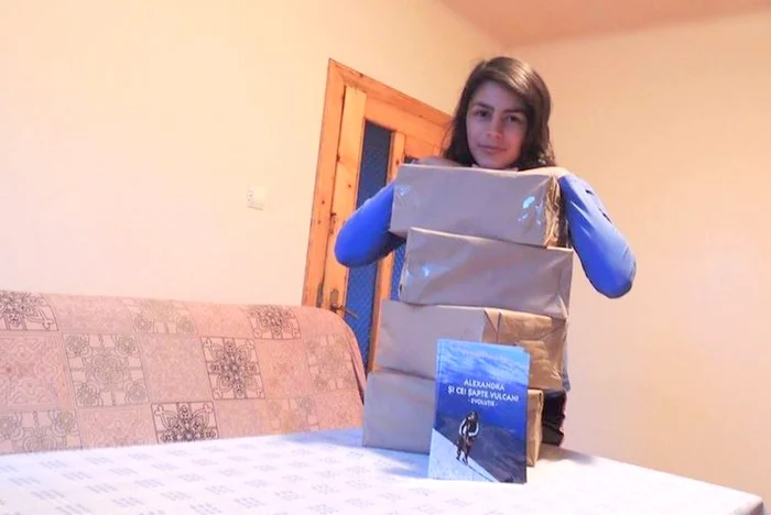 Alexandra Marcu va fi prezentă la Salonul cărţii. D.G.