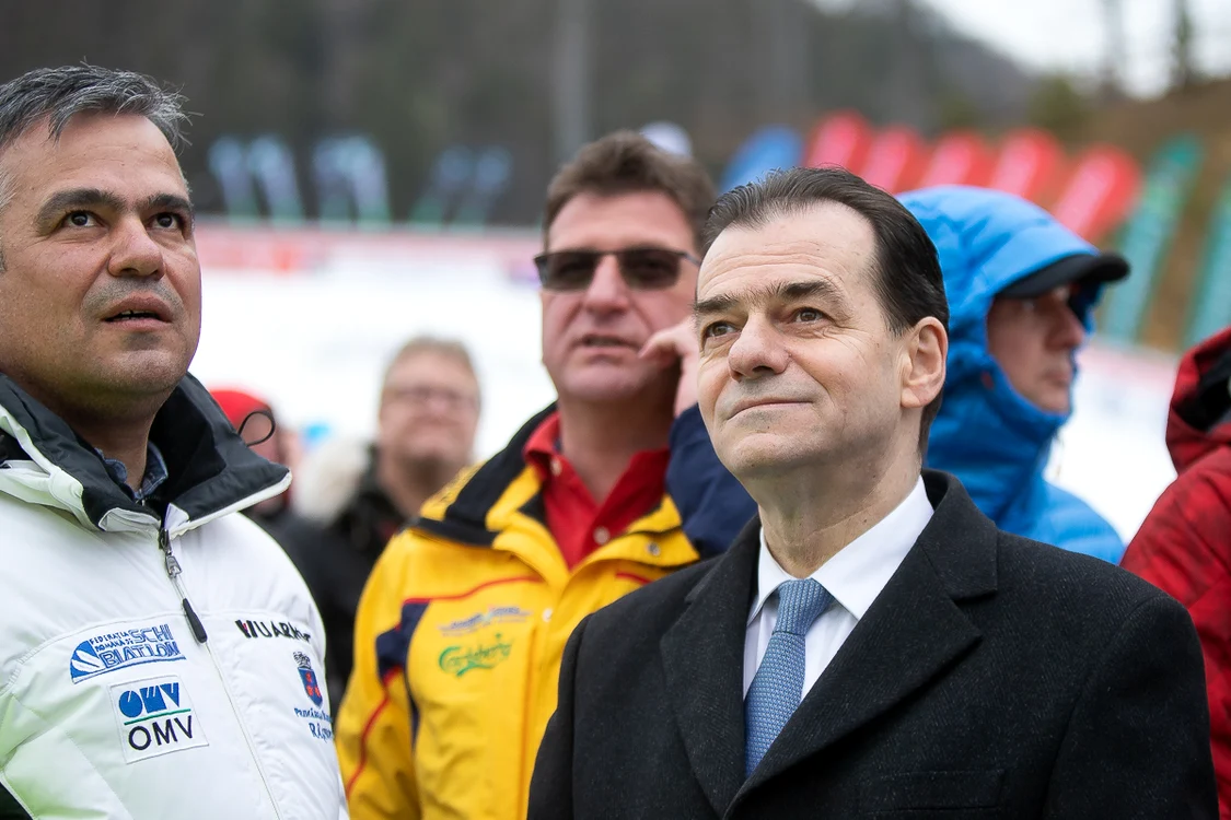 Adrian Veștea și Ludovic Orban. FOTO: Guvernul României