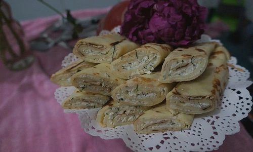 Clatite cu urda si marar 2 jpeg