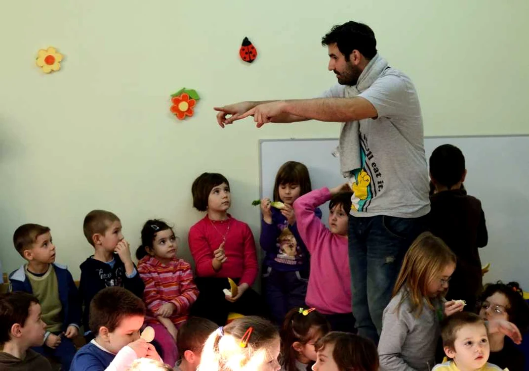 Copiii din gradinitele clujene au invatat sa manance sanatos