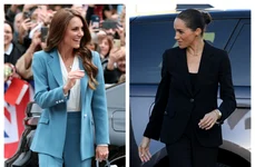 Kate Middleton versus Meghan Markle getty images jpg
