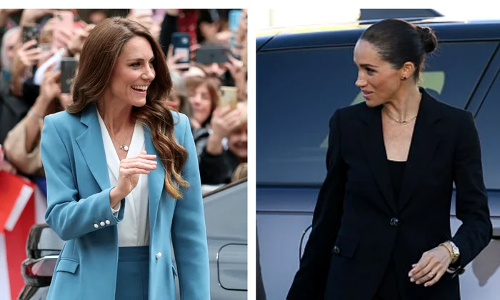 Kate Middleton versus Meghan Markle getty images jpg