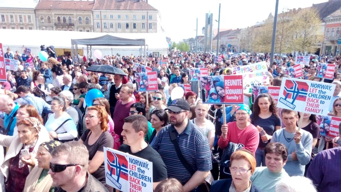 protest familia bodnariu foto remus florescu cluj