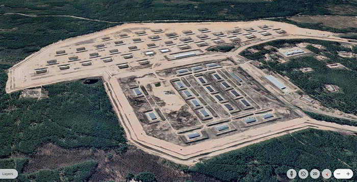 Depozitul rus de muniție din Toropeț, regiunea Tver FOTO PROFIMEDIA
