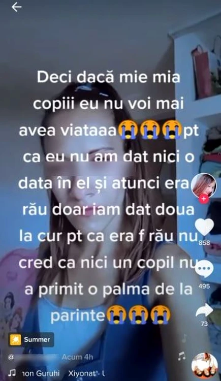 femeie satu mare care si a batutu copilul pe tiktok