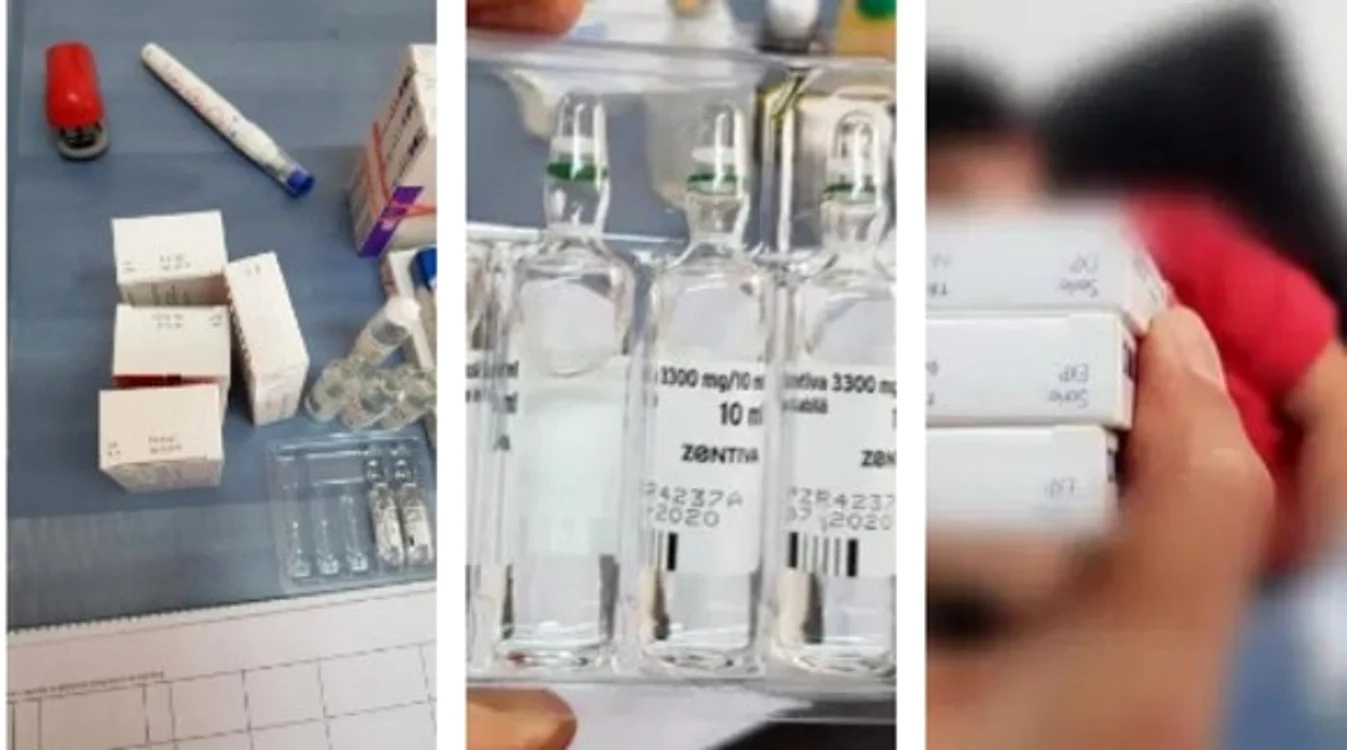 
    Medicamentele erau expirate de luni buneFOTO Glasul Aradului  