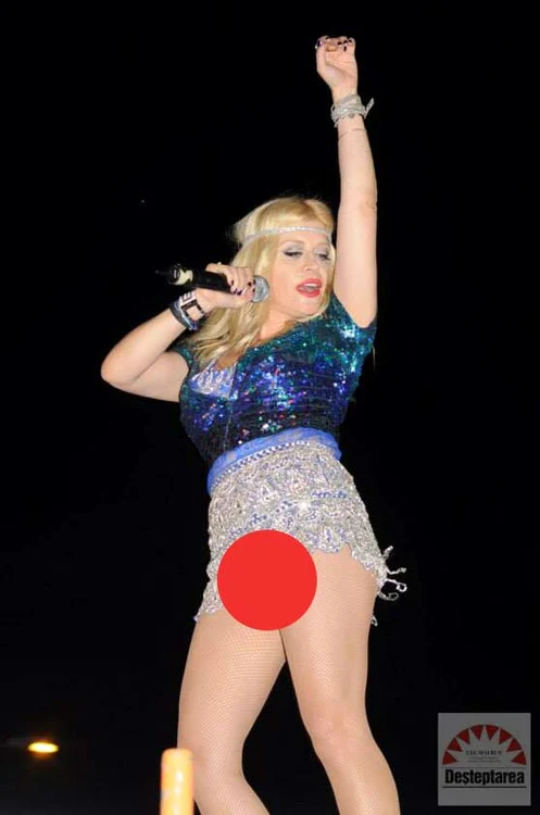 Loredana Groza a cântat vineri seară la Gala Romanian Top Hits (Foto: Desteptarea)