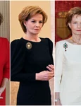 Majestatea Sa Margareta preferă rochia etui   Casa Majestății Sale jpg