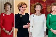 Majestatea Sa Margareta preferă rochia etui   Casa Majestății Sale jpg