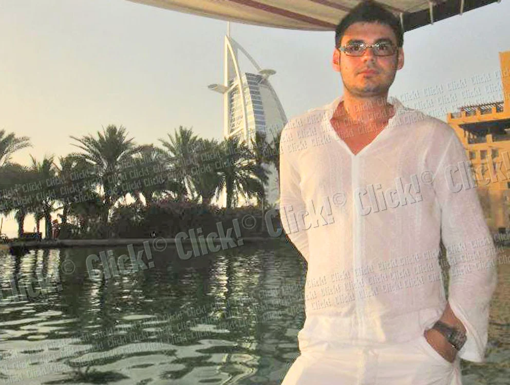 Daniel Doboş şi soţia sa au petrecut luna de miere în Dubai (Fotografii: arhivă personală)