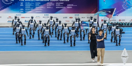 jocurile olimpice roboti umanoizi china FOTO @China6Ex / X