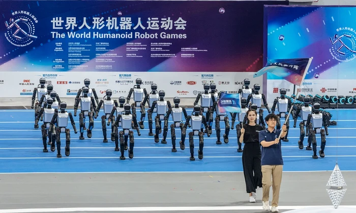 jocurile olimpice roboti umanoizi china FOTO @China6Ex / X