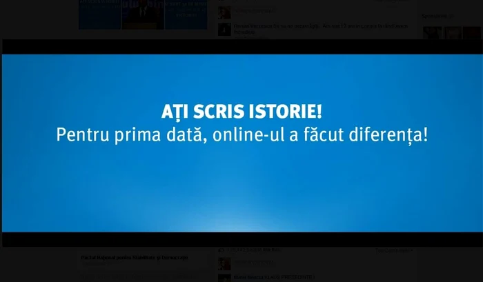 Mesajul transmis de Klaus Iohannis pe pagina sa de Facebook imediat dupa aflarea rezultatului