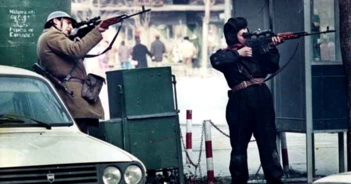 Slt. p.m. Nicolae Ungureanu şi Slt. p.m. Aurel Radu au fost împuşcaţi în ziua de 23 decembrie 1989 la aeroportul Otopeni.