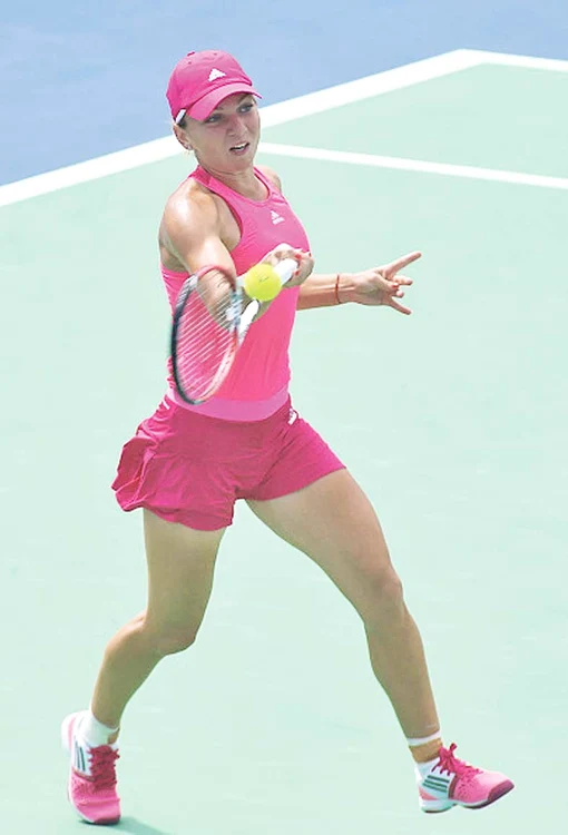 Când a jucat  în roz nu i-a  mers bine 