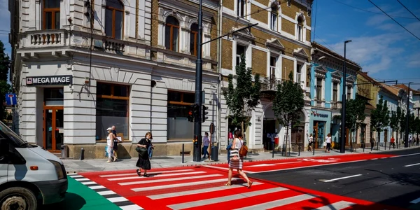cluj strada ferdinand. foto primaria cluj-napoca