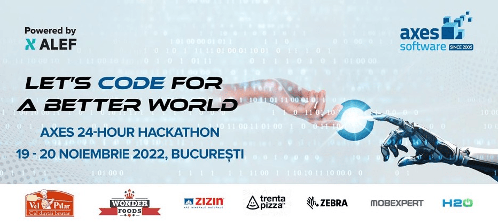 Let’s Code for a Better World: Axes Hackathon 19-20 noiembrie 2022