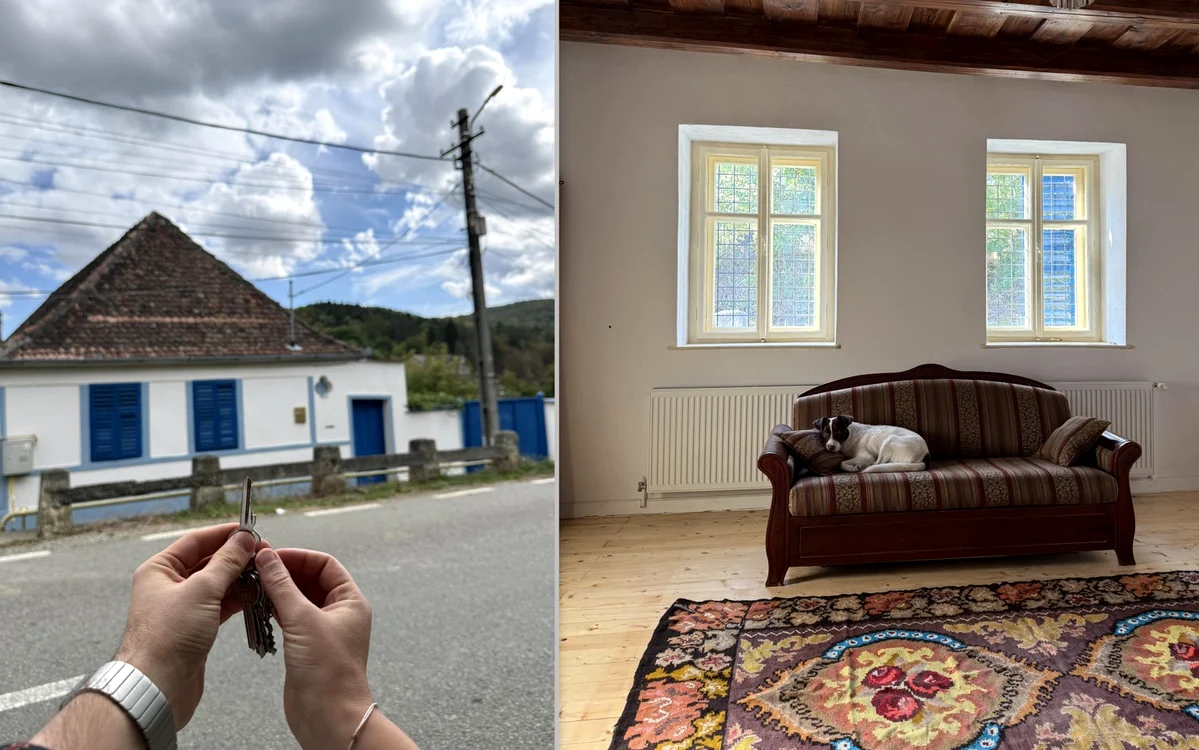 Casa de 73.000 de euro cu aspect pitoresc