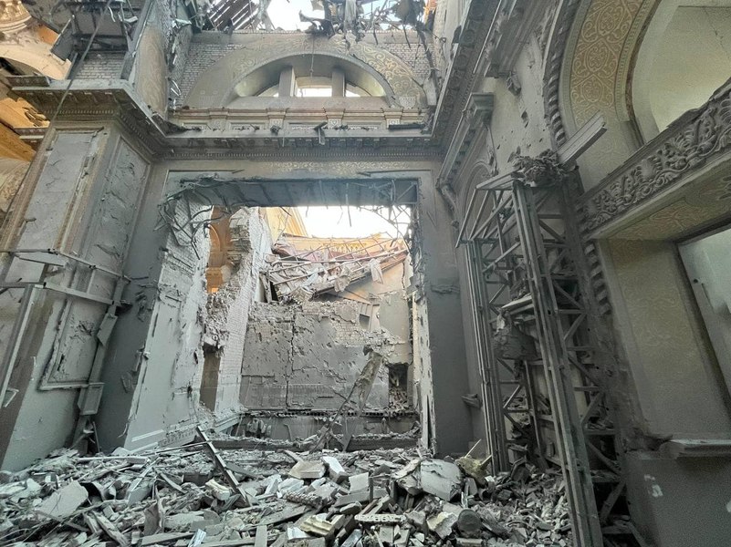 Pagubele de la Catedrala din Odesa atacată de ruși, evaluate de specialiştii UNESCO
