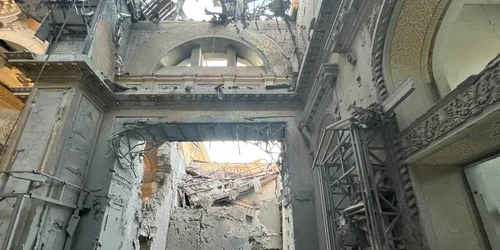  Catedrala Schimbarea la Față din Odessa a fost lovită de rachetele rusești Foto Euromaidan Press