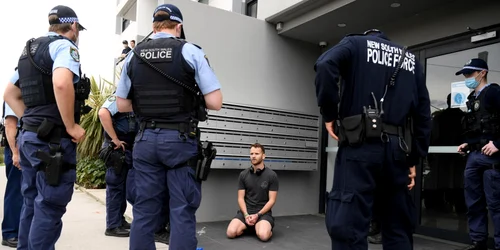 australian retinut politie sydney protest anti restrictii 18 septembrie 2021 foto epa efe