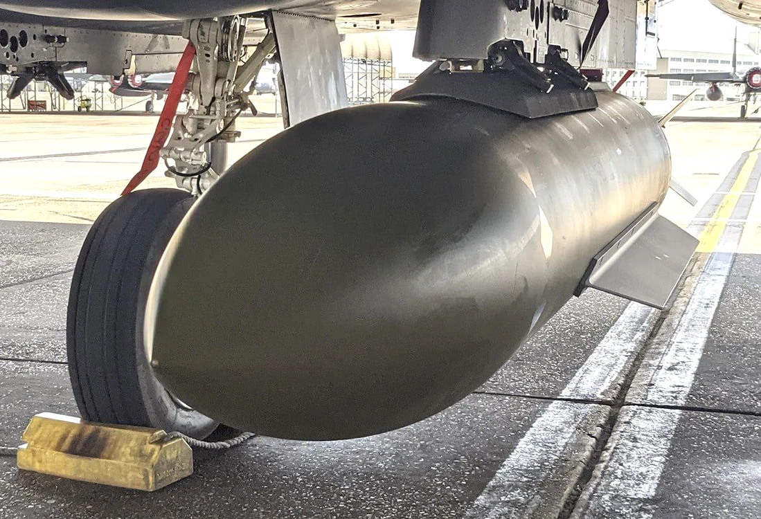 Bombă amricană anti-buncăr/FOTO:X