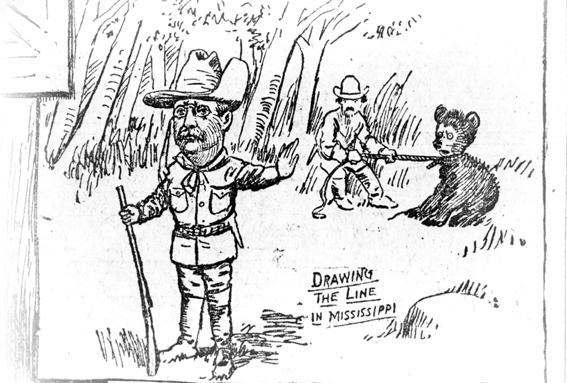 Caricatură apărută în „The Washington Post”, în 16 noiembrie 1902 / foto: Historia.ro
