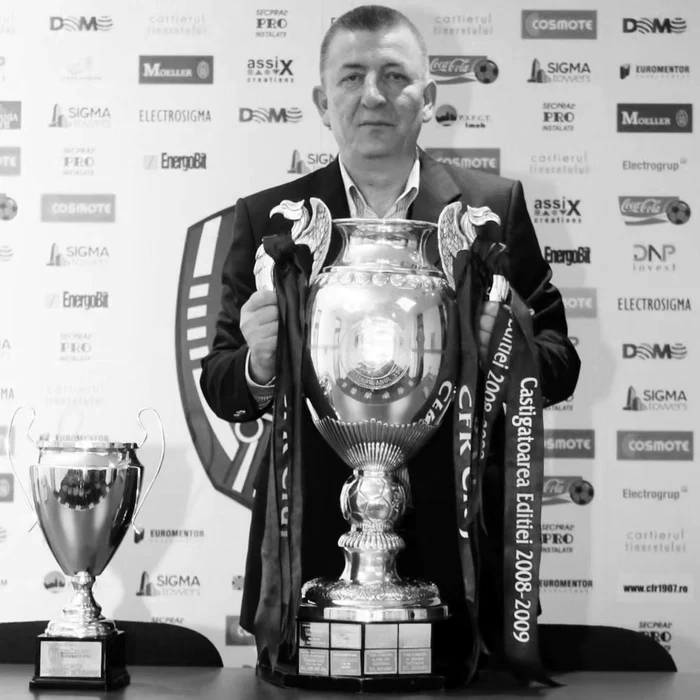CFR Cluj își ia adio de la Alexandru Matei. Foto Facebook