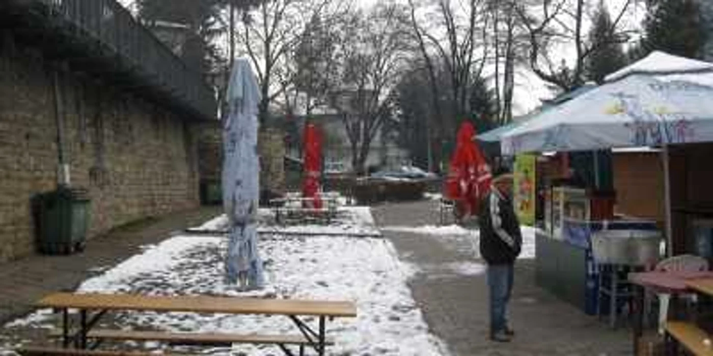 Acesta este locul din parc unde consilierii au aprobat construcţia unui restaurant