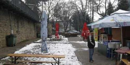 Acesta este locul din parc unde consilierii au aprobat construcţia unui restaurant