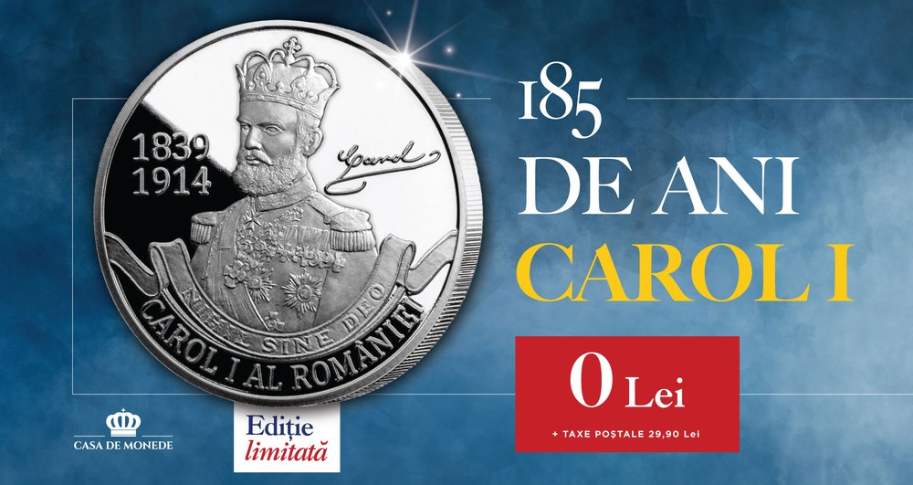 185 de ani de la nașterea regelui Carol I al României