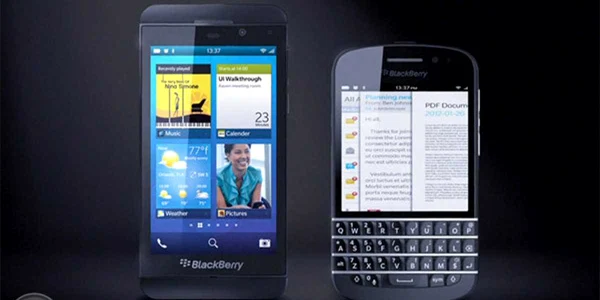 blackberry terminale noi